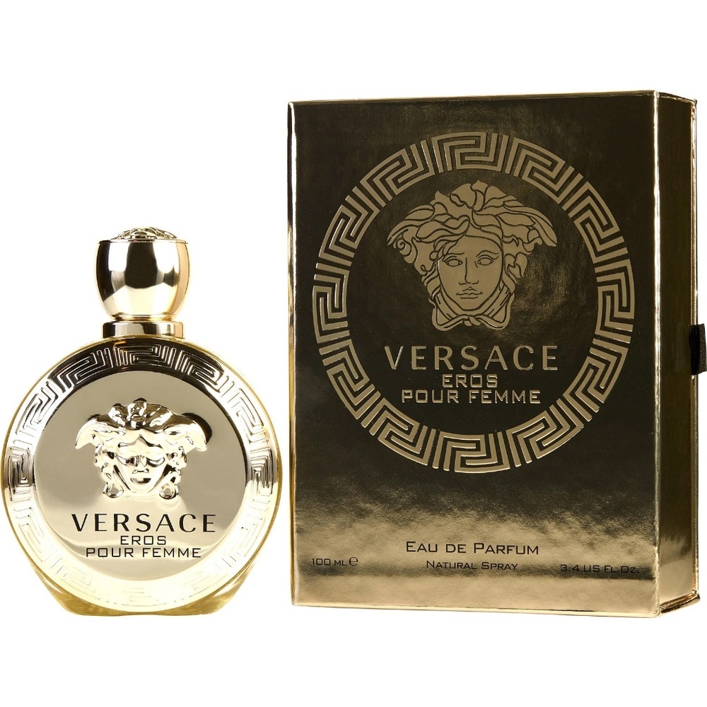 Authentic Versace Eros Pour Femme 30 mL Eau de Parfum – Half Full + Original Box - Picture 4 of 8